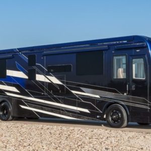 2025 Foretravel Realm Presidential Luxury Villa Bunk Black Label Edition W Spa