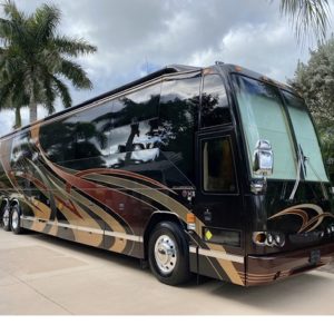 2008 Prevost Millennium H3-45 Double Slide WMatching Stacker